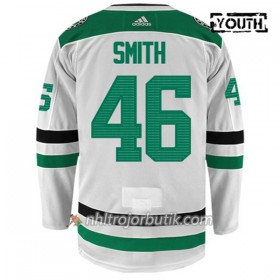 Barn Ishockey Dallas Stars Tröja GEMEL SMITH 46 Adidas Vit Authentic